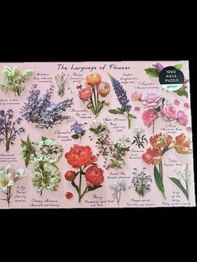 "The Language of Flowers" Puzzle